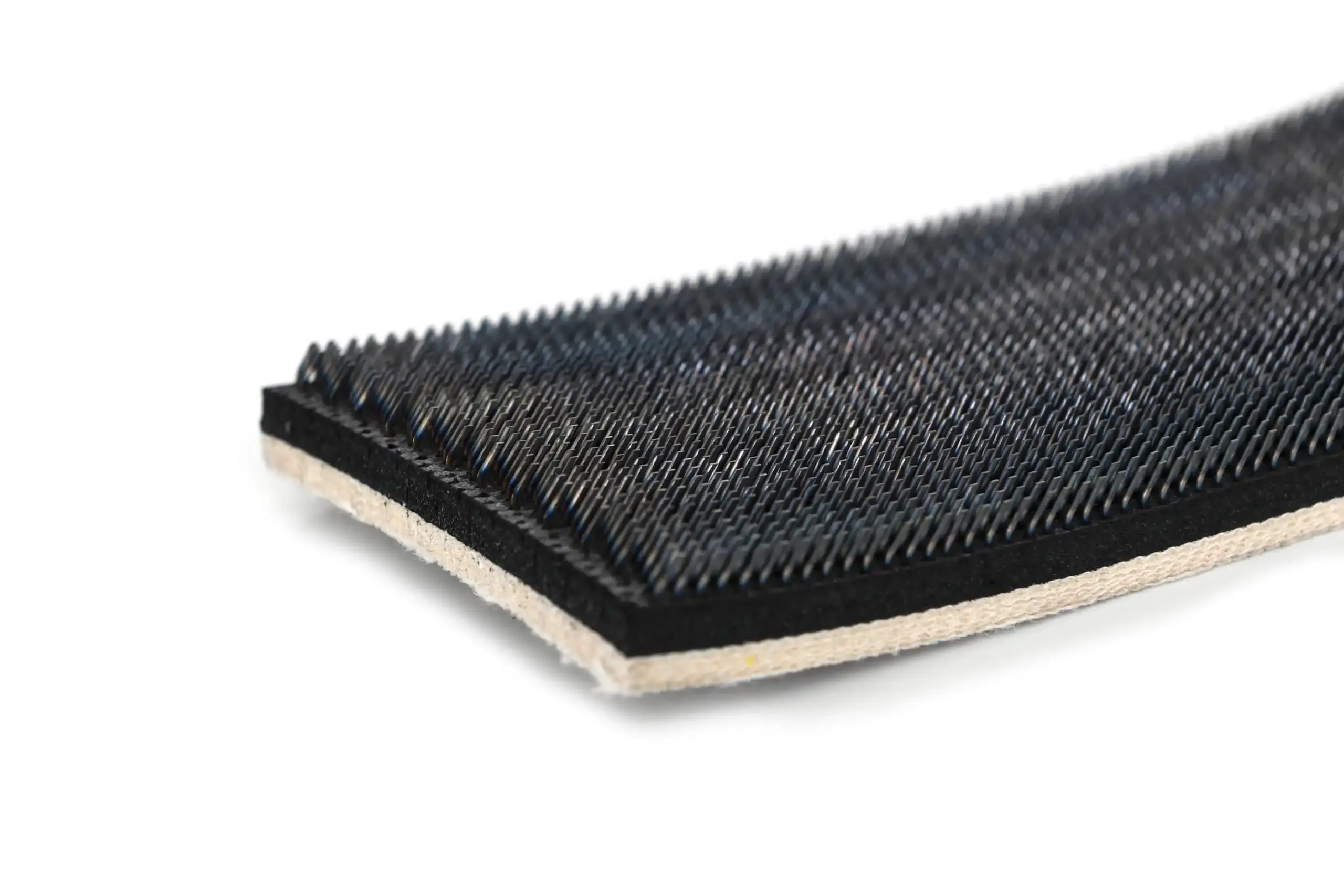 Flexible card clothing side geoptimaliseerd